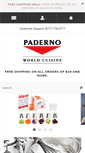Mobile Screenshot of padernousa.com